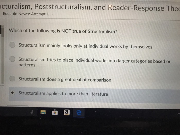 cturalism, Poststructuralism, and ReaderResponse The