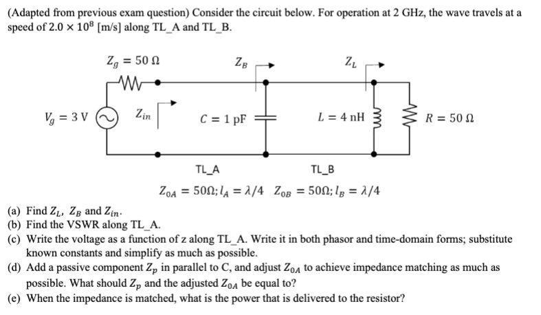 (Adapted from previous exam question) Consider the | Chegg.com