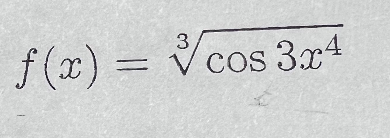 solved-f-x-3cos3x4-chegg