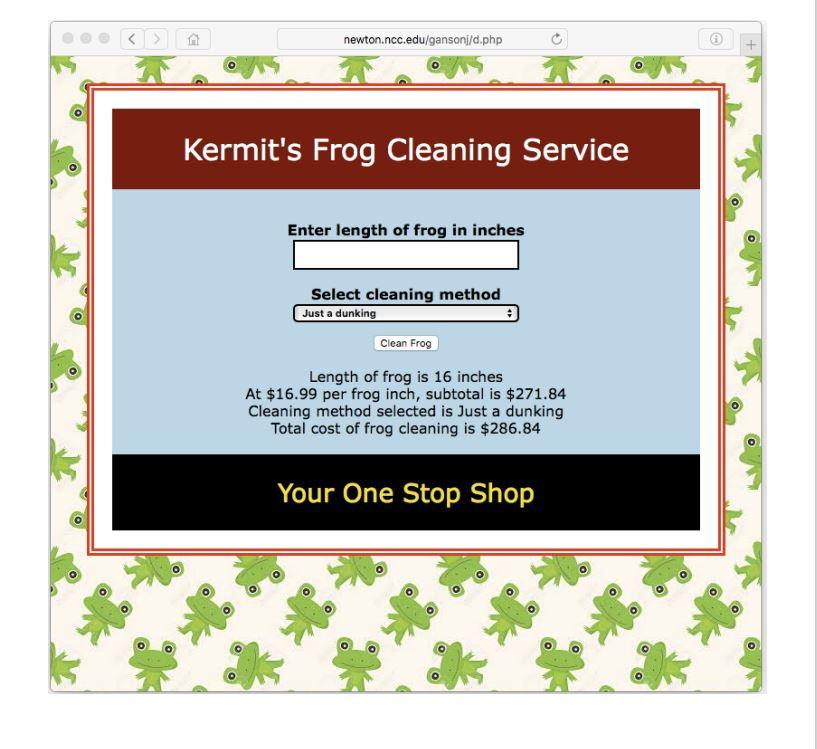 Solved The Front End code is given to you below! Without | Chegg.com