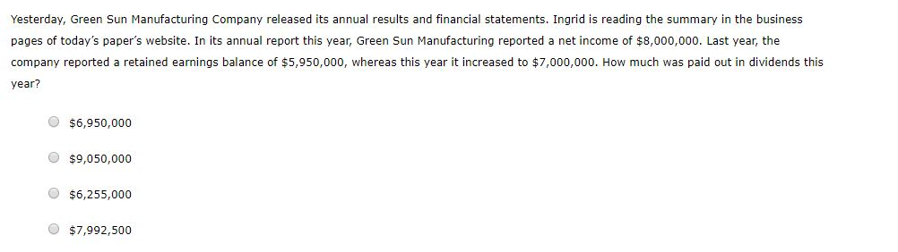a statement of stockholders equity does not include changes in retained earnings
