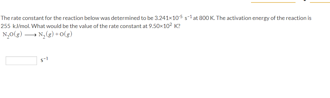 Solved The Rate Constant For The Reaction Below Was Chegg Com   PhppnmNxe