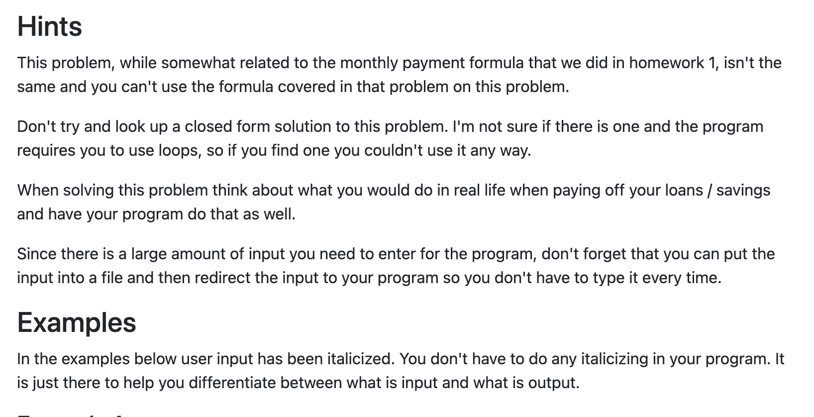 Solved Problem For this problem you will be figuring out if | Chegg.com