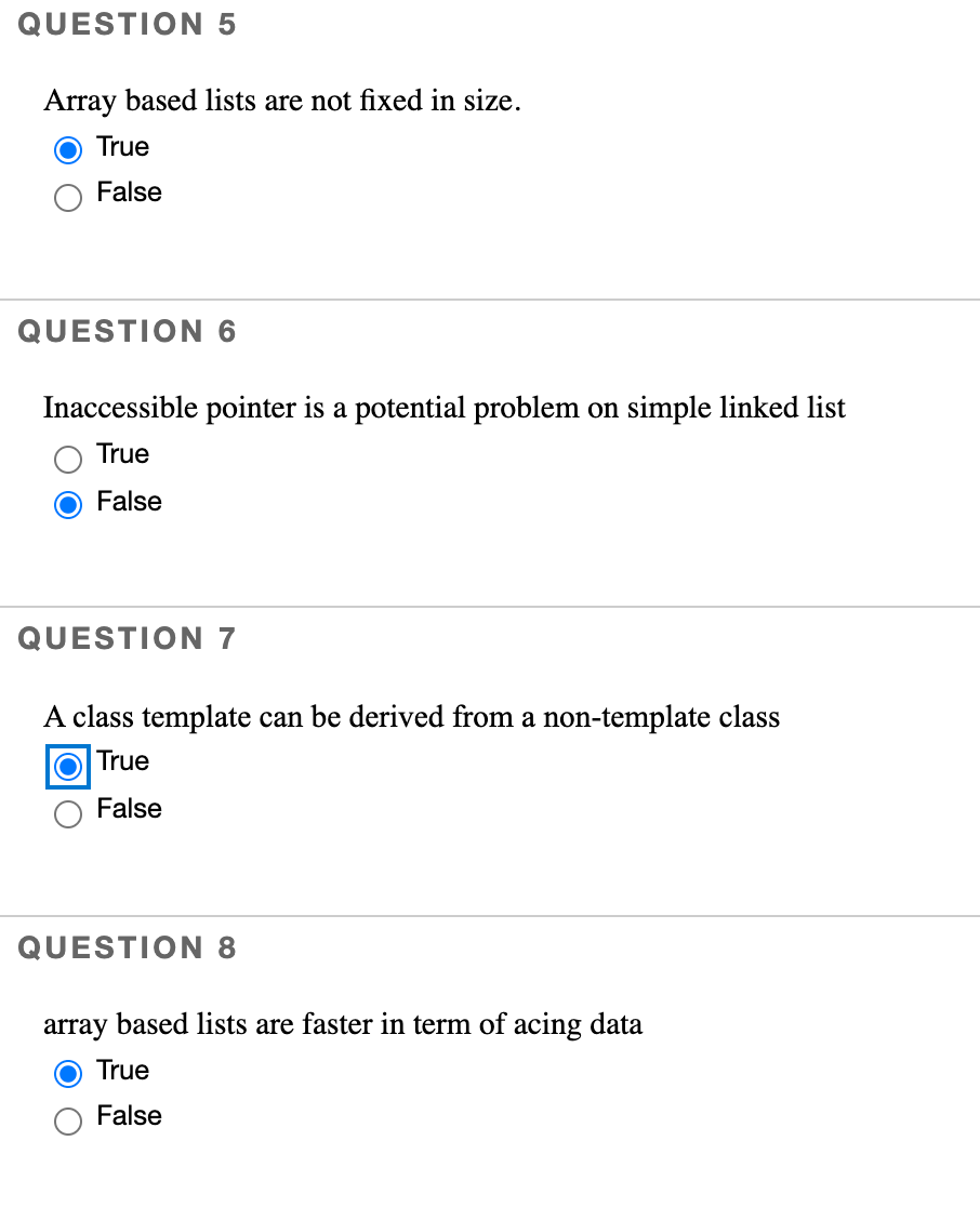 Solved I am not sure if my answers are correct please give | Chegg.com