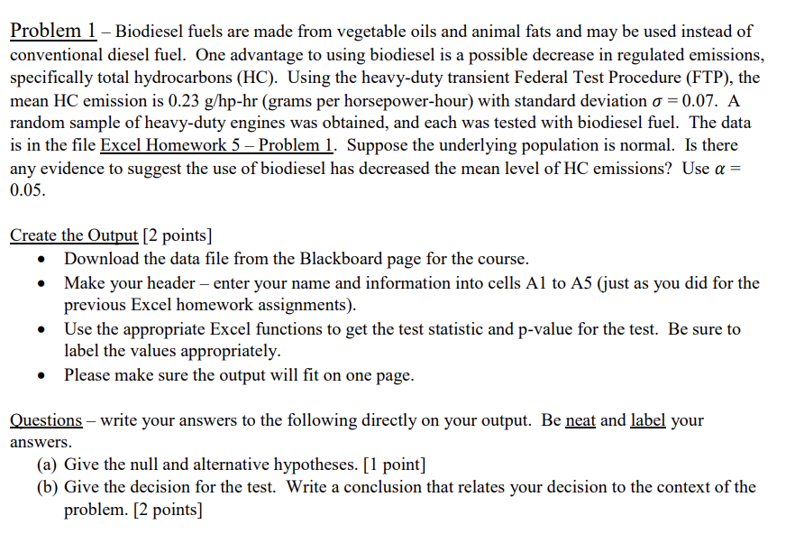 Solved Use the examples given to run the test statistic and | Chegg.com