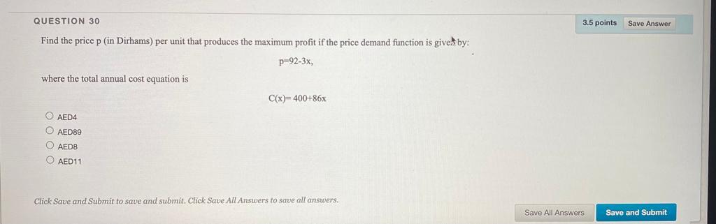 Solved QUESTION 11 3 points Save Answer Given that f(x) = | Chegg.com