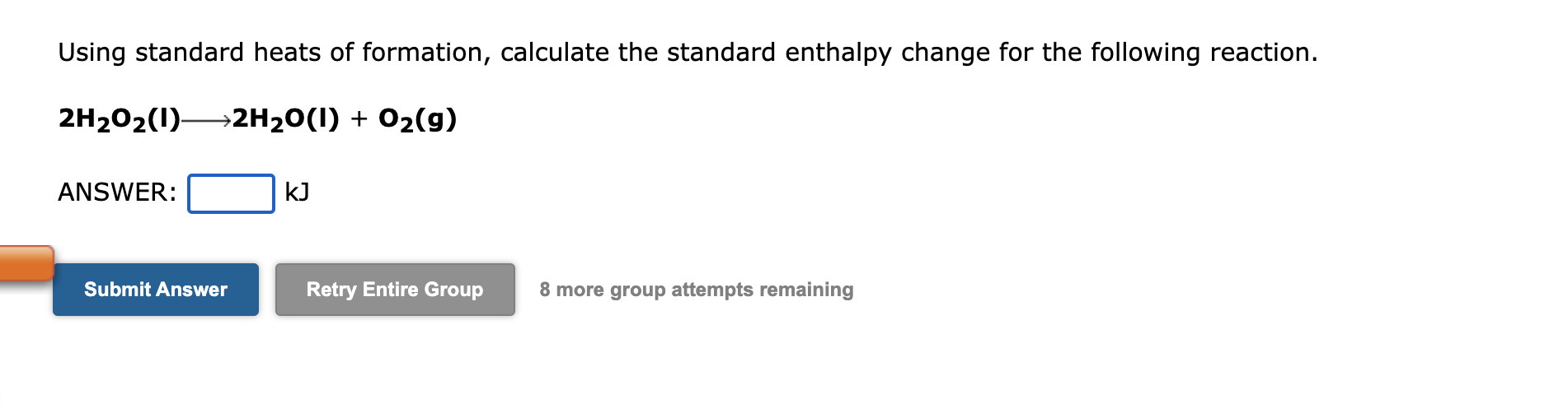 Solved Using standard heats of formation, calculate the
