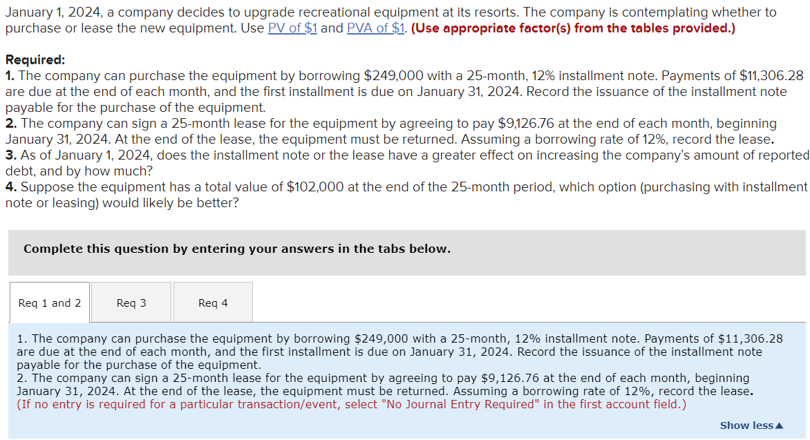 Solved January 1 2024 A Company Decides To Upgrade Chegg Com   Php4fZMEC