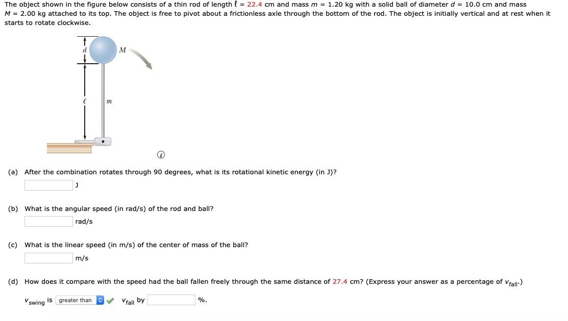 Solved The object shown in the figure below consists of a | Chegg.com