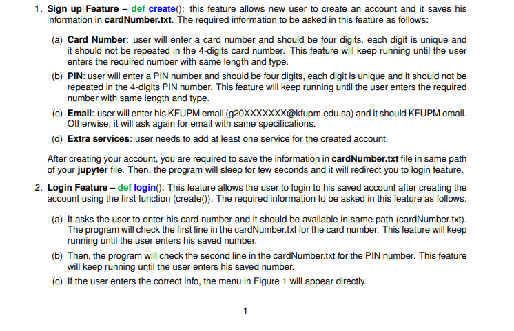 Solved Develop a menu driven complete program that can | Chegg.com