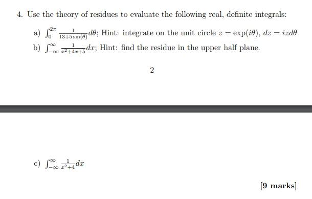 theory of residues