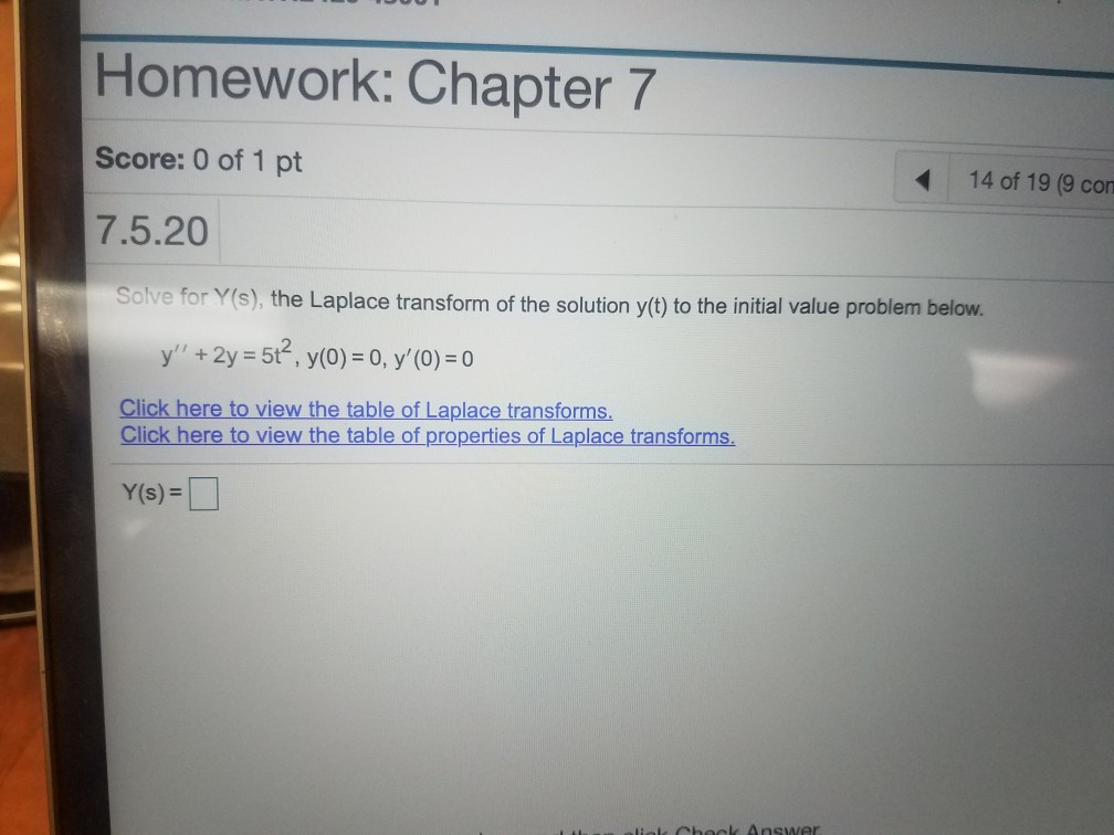 Solved Homework: Chapter 7 Score: 0 of 1 pt 14 of 19 (9 com | Chegg.com