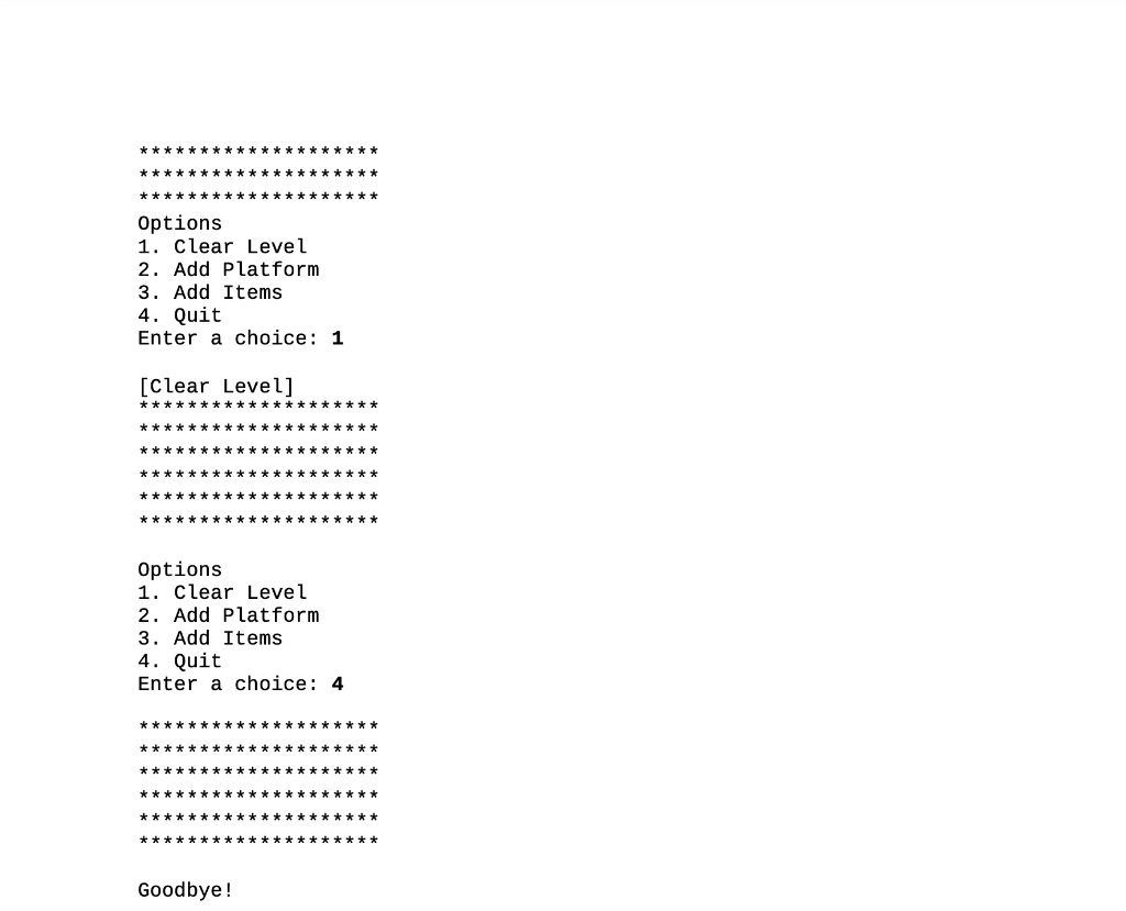 Solved Assignment 5C: Level Map Creator. There are a variety | Chegg.com