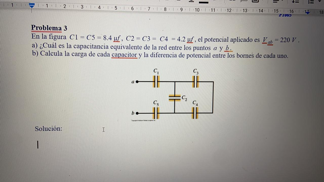 Solved In The Figure C1 = C5 = 8.4 μf, C2 = C3 = C4 = 4.2 | Chegg.com