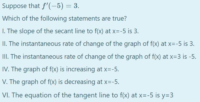 Solved Suppose That F 5 3 Which Of The Following St Chegg Com