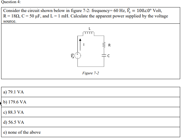Solved Question 4: Consider the circuit shown below in | Chegg.com