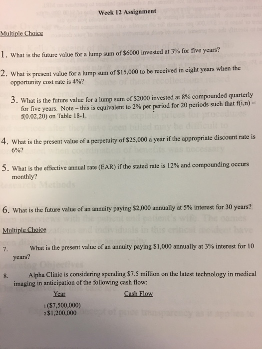 Solved Week 12 Assignment Multiple Choice 1 2 What Is The Chegg