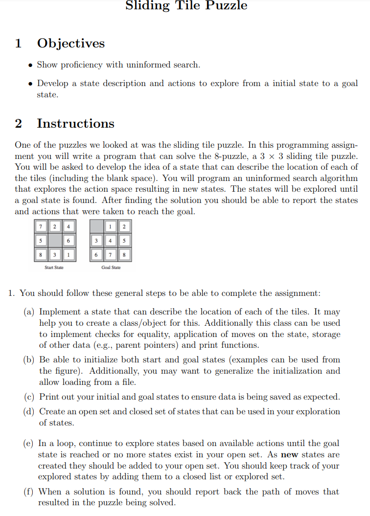 Added by request. Many similar puzzles are based on this solution