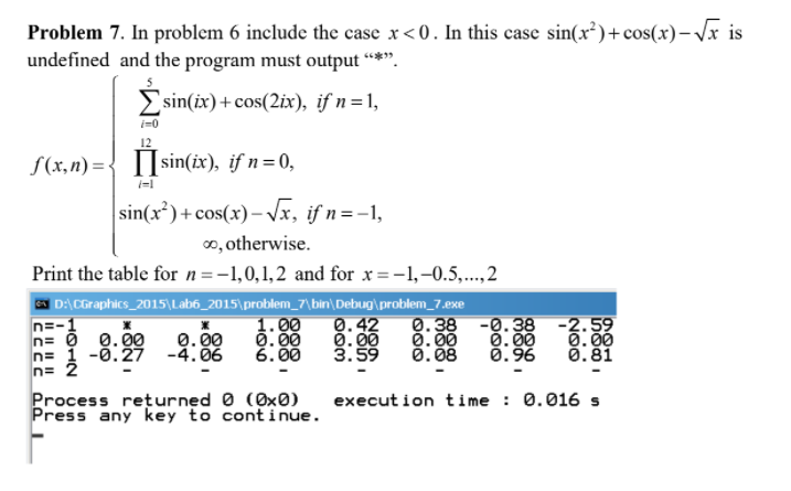 Solved 12 Problem 7. In problem 6 include the case x