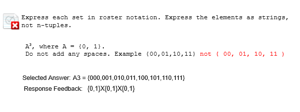 Express each set in roster notation. Express the 