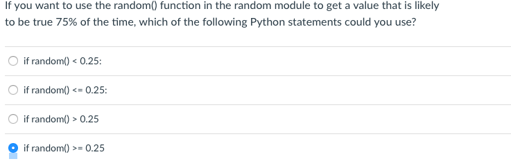solved the python random module has functions that can... Solved If you want to use the random function in the random | Chegg.com