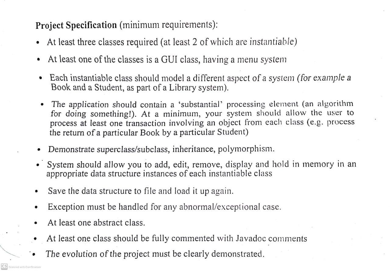 Solved Project Proposal Of Bus Ticket Management