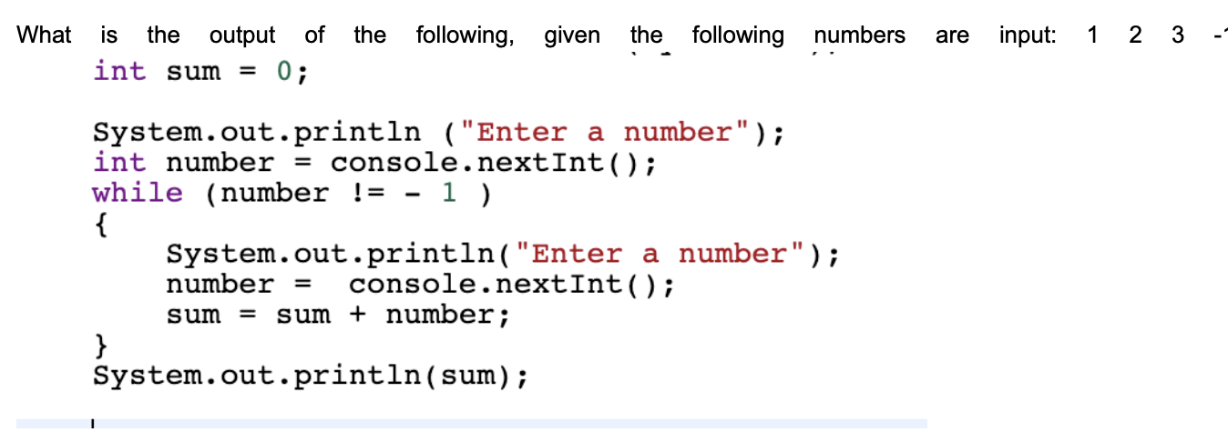 Solved What the following, given the following numbers are | Chegg.com
