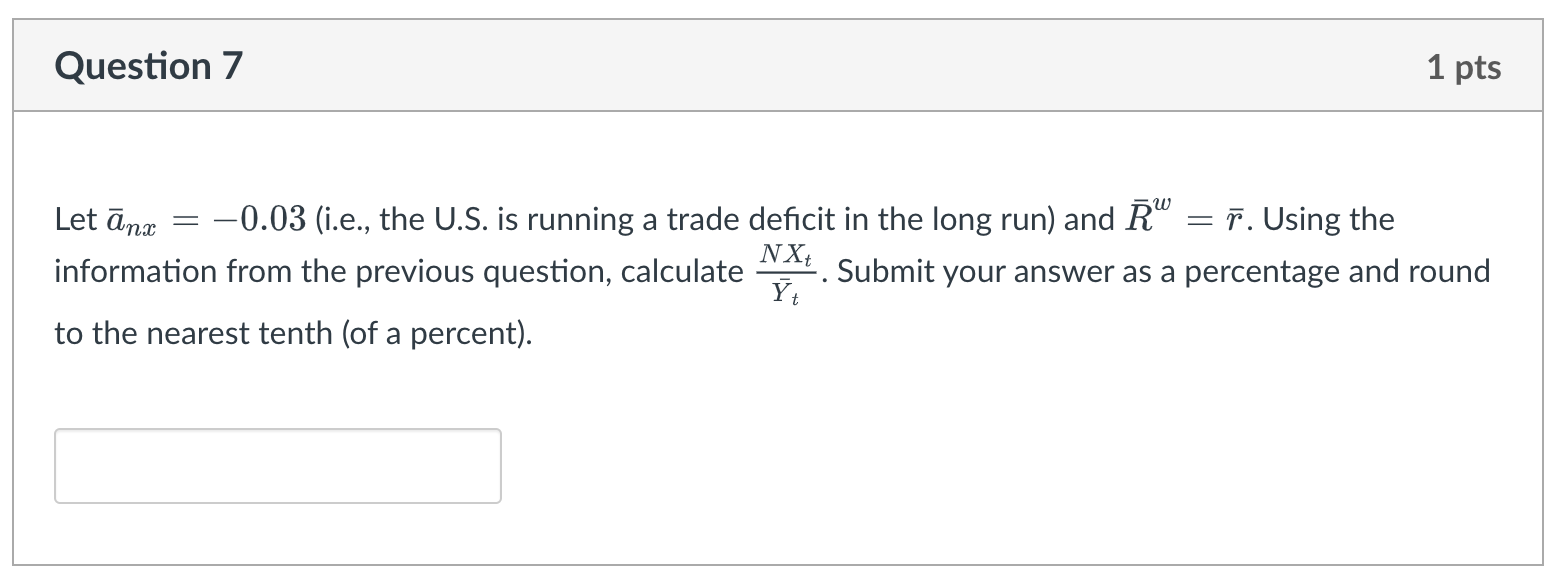 Question 6 1 pts To answer the following question, | Chegg.com