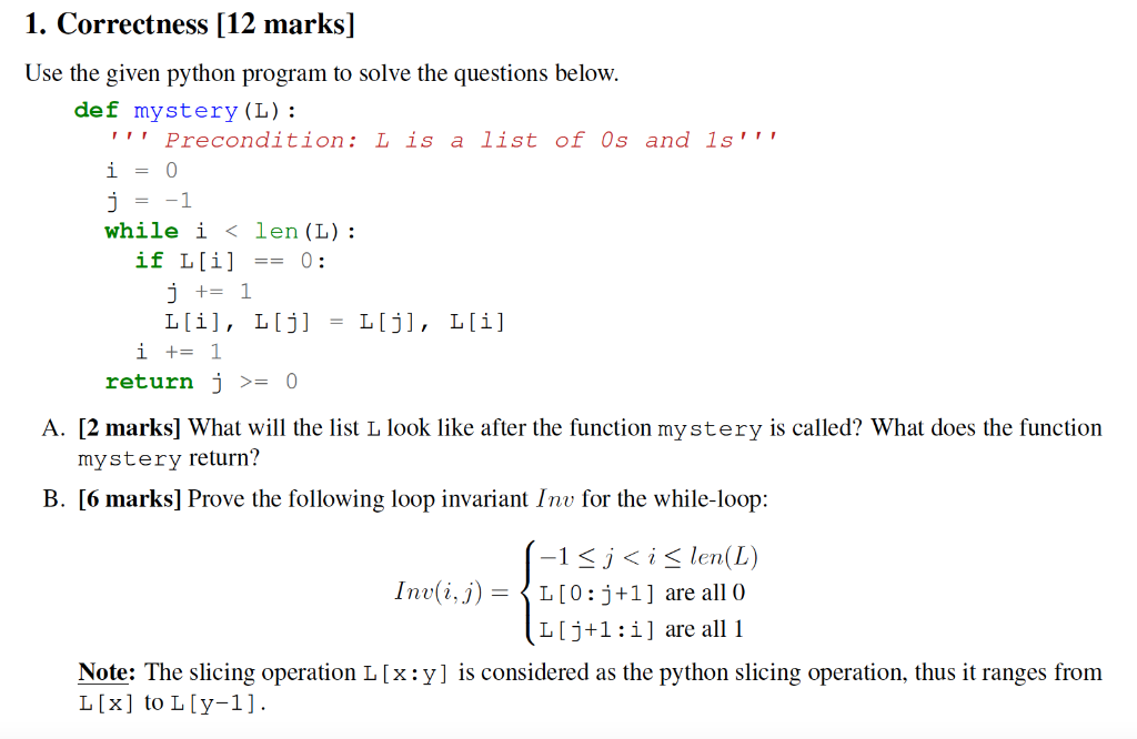 Solved Use the given python program to solve the questions | Chegg.com