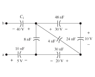 Solved (a) Find the equivalent capacitance with respect to | Chegg.com