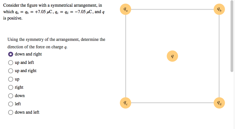 Solved Consider the figure with a symmetrical arrangement, | Chegg.com