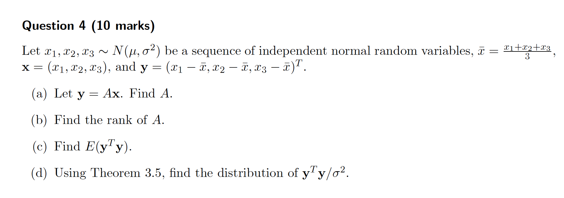 Solved Let X1 X2 X3 N M 2 Be A Sequence Of Independen Chegg Com