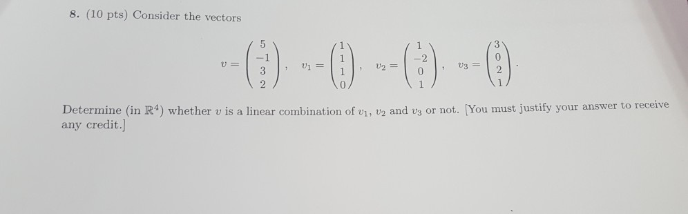 Solved Please solve the following linear algebra problem. | Chegg.com