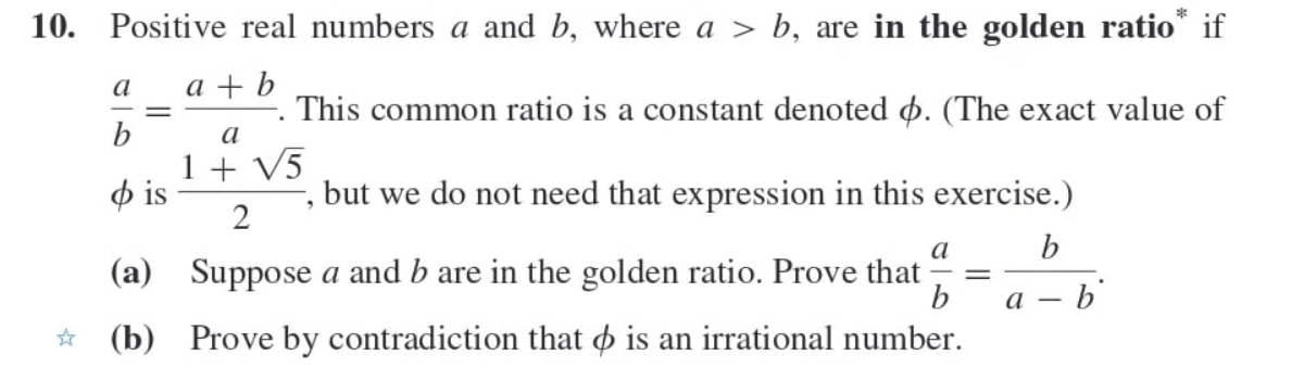 Solved 0. Positive Real Numbers A And B, Where A>b, Are In | Chegg.com