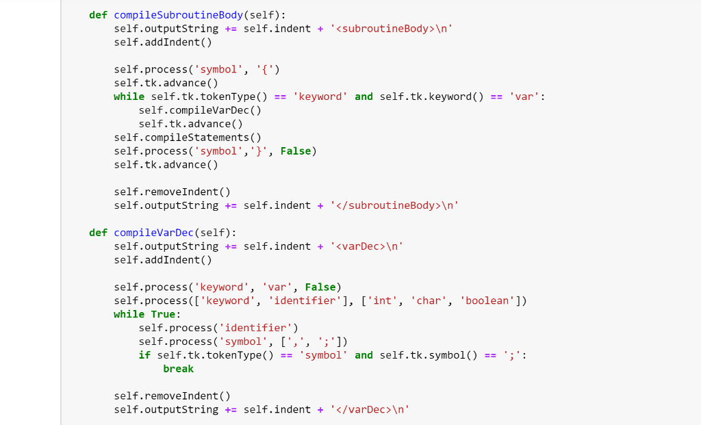Solved ]: import os import sys class JackTokenizer: def | Chegg.com