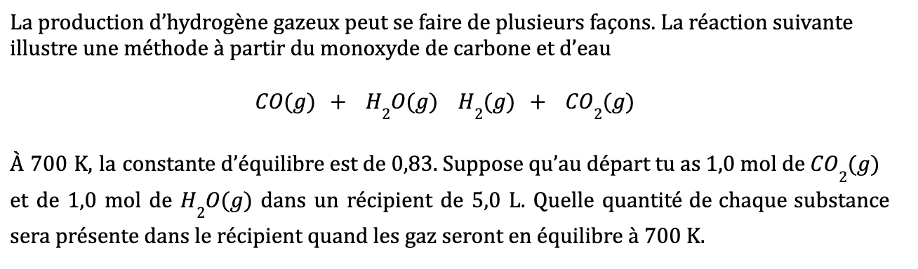 Solved Hydrogen gas can be produced in several ways. The | Chegg.com