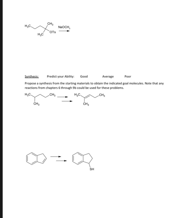 Solved Name E1 E2 Mechanisms Predict your Ability: Good When | Chegg.com