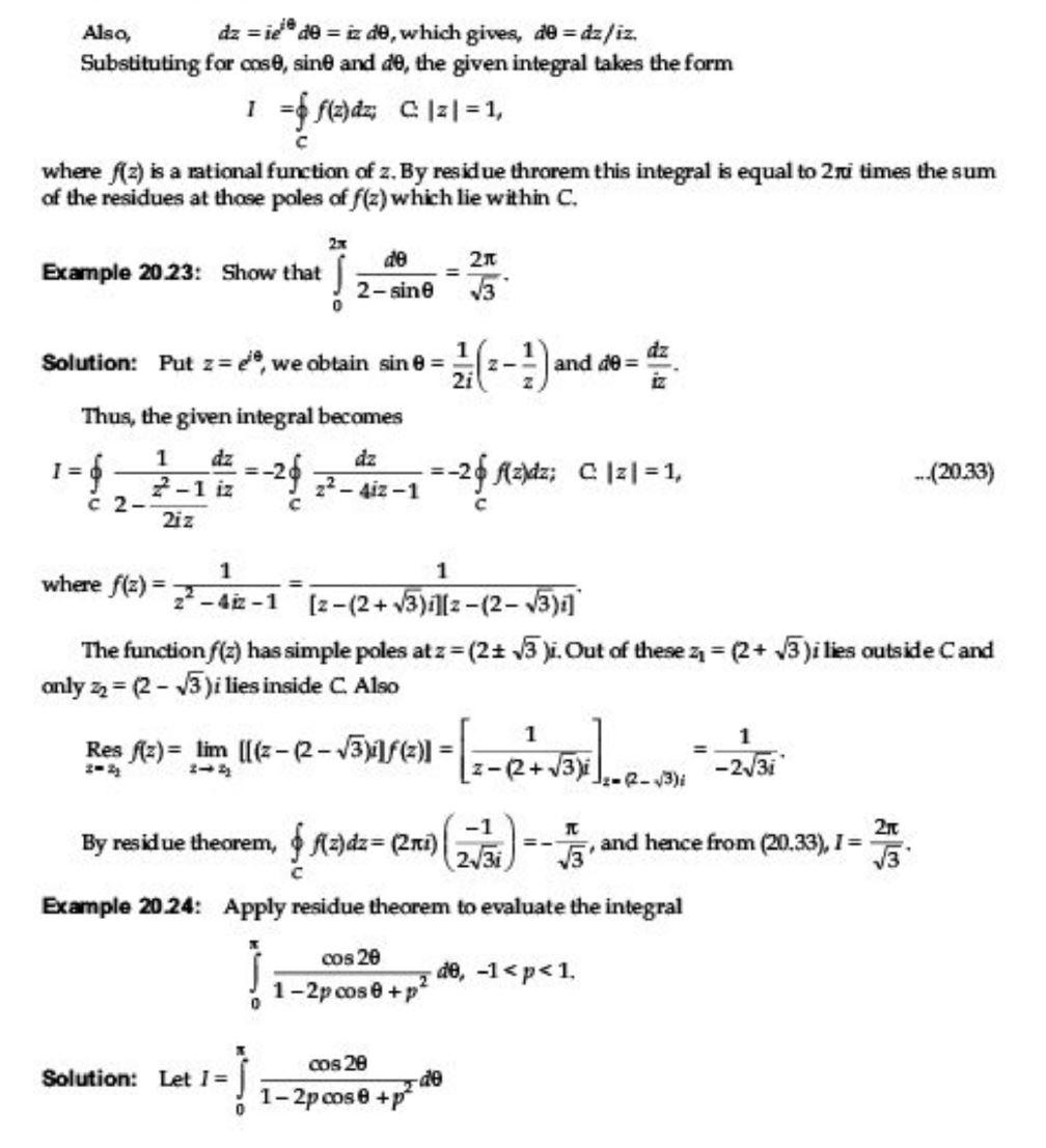 Solved Evaluate the following integrals de (k> 1) sine de de | Chegg.com