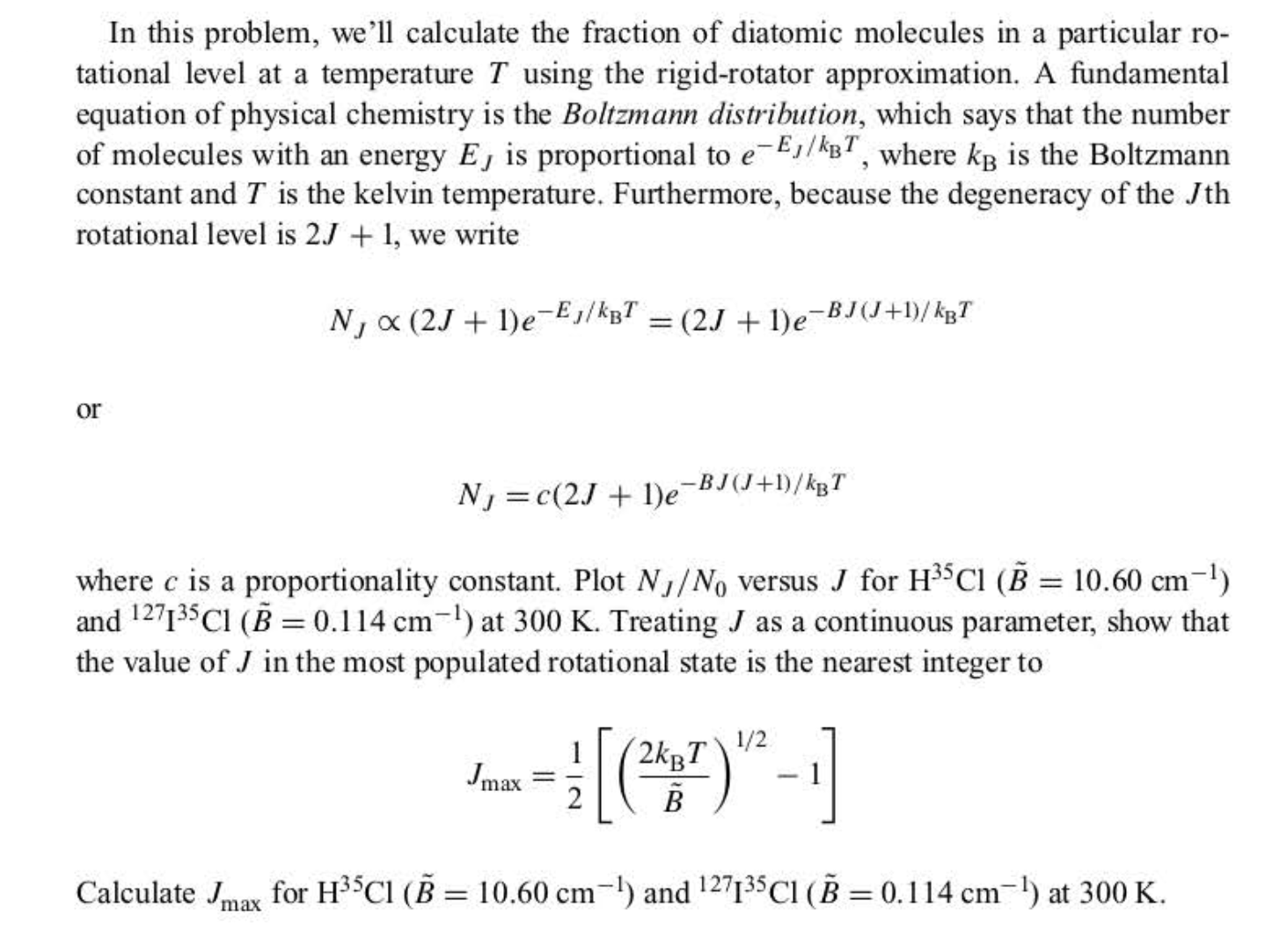 Solved In this problem, we'll calculate the fraction of | Chegg.com