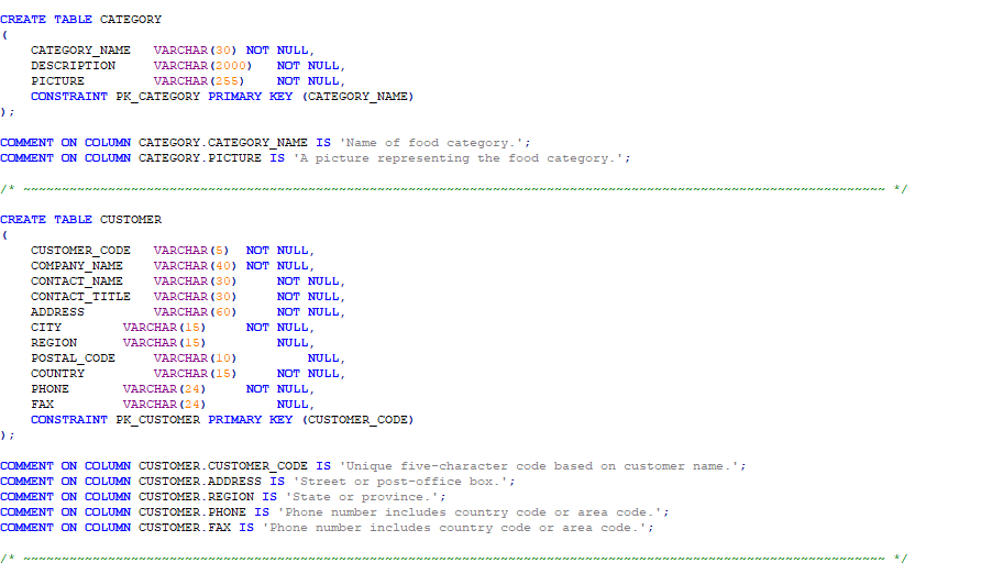 Download a template for SQL script available in a | Chegg.com