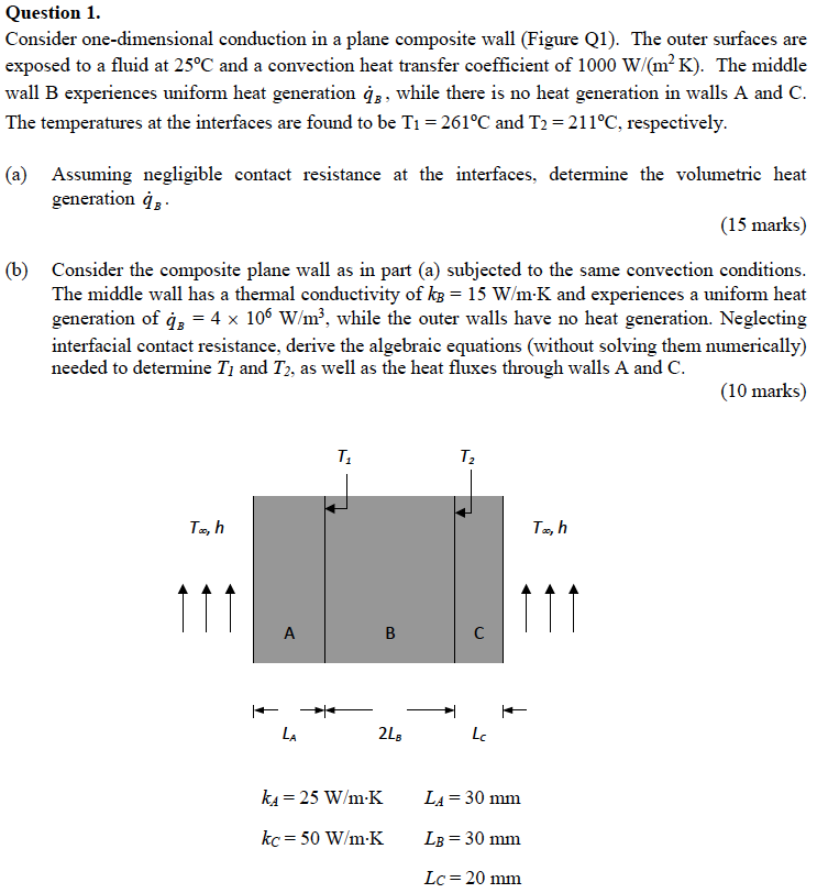 Solved [Heat And Mass Transfer] Please Finish The Heat And | Chegg.com