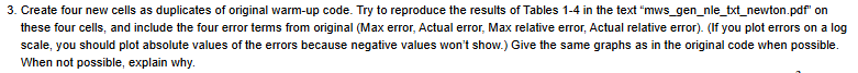 Solved QUESTION 3 ﻿ANSWERED IN ﻿JUPYTER NOTEBOOK WITH | Chegg.com