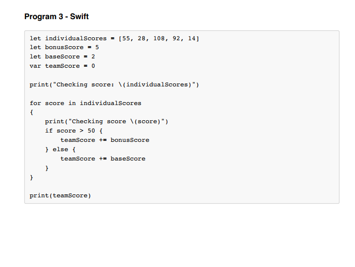 Solved answer the following questions based on program as | Chegg.com