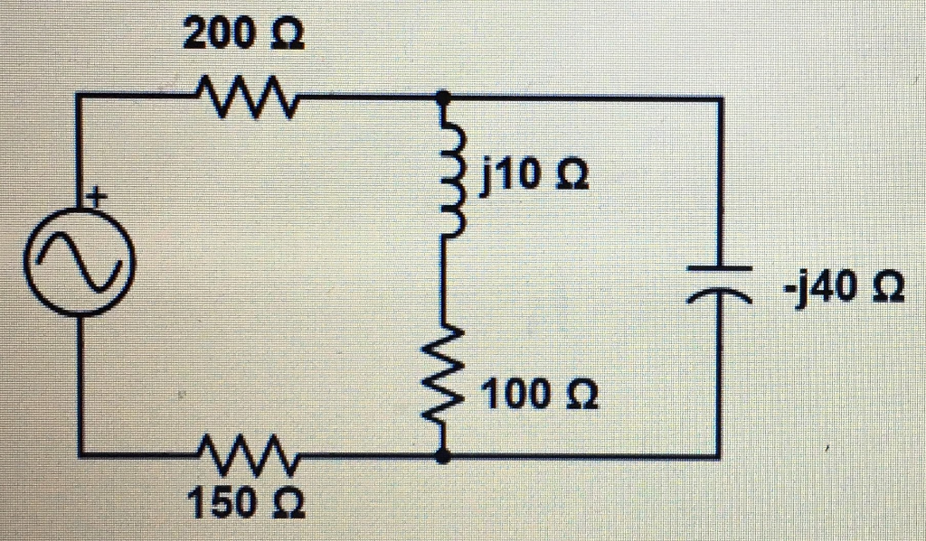 Solved Consider The Given Circuit With The Input Current