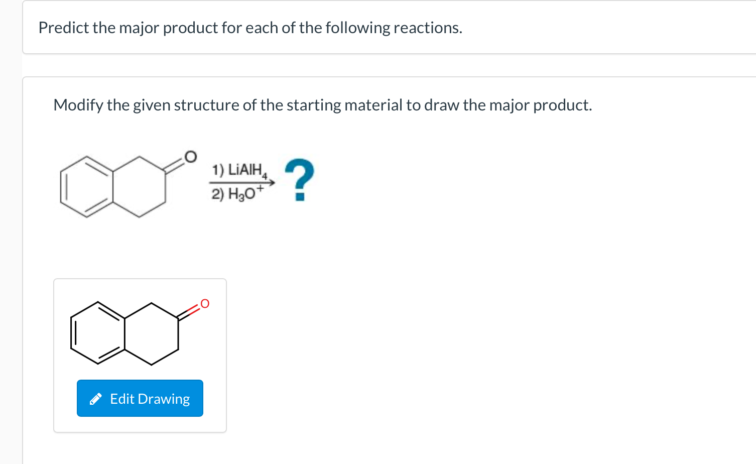 Solved Predict the major product for each of the following | Chegg.com