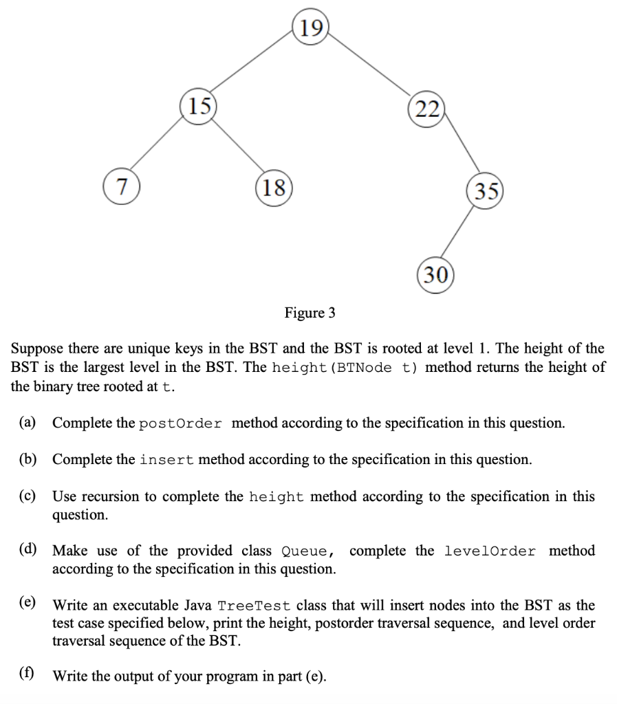 Solved Question B1 You are given the following Java classes: | Chegg.com