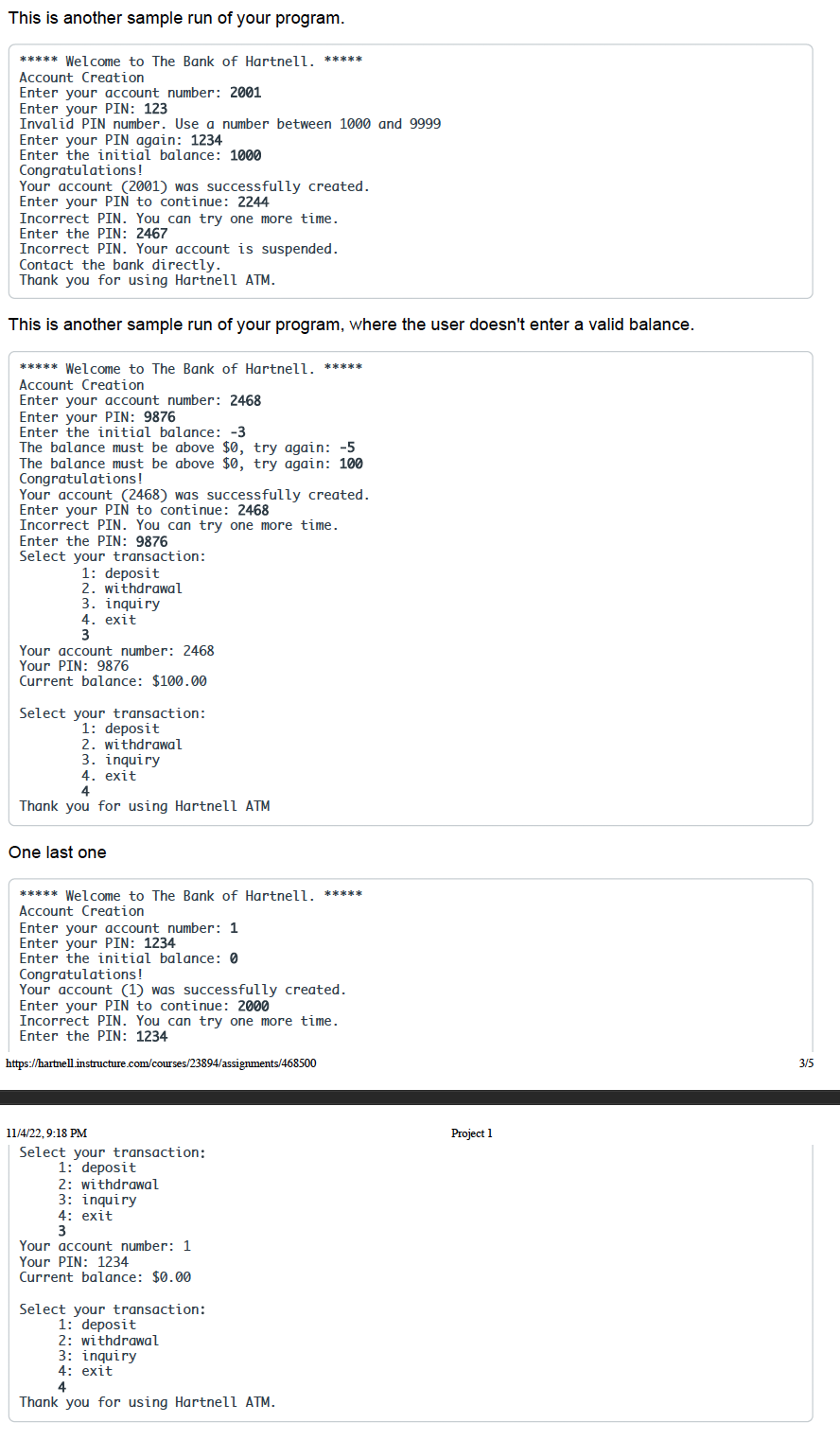 Solved Write a C++ program named project1.cpp that simulates | Chegg.com