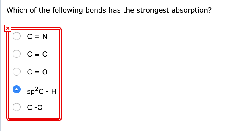 Solved Which Of The Following Bonds Has The Strongest Chegg