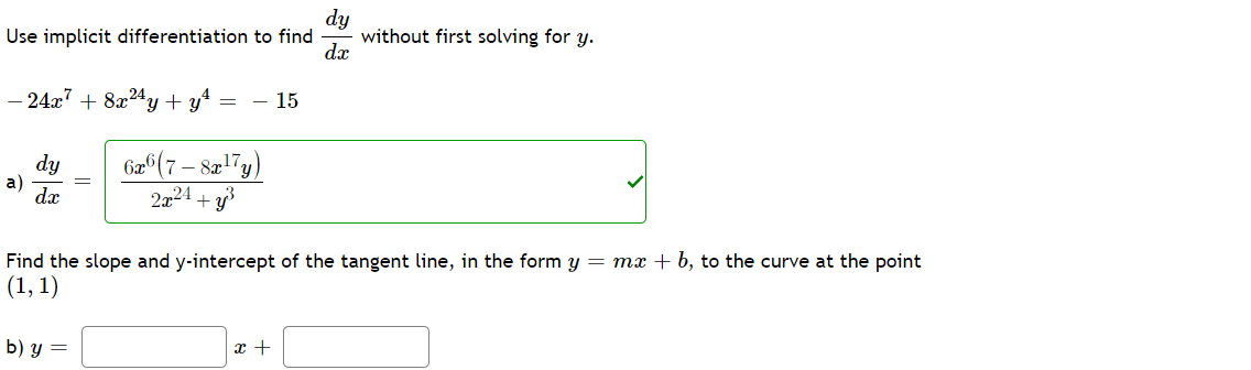 Solved Use Implicit Differentiation To Find Dy Dr Without | Chegg.com