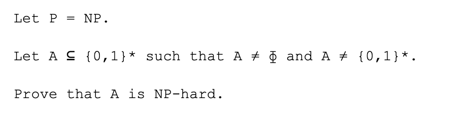 Let P Np Let A C 0 1 Such That A ở And A Chegg Com